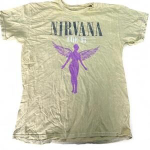 Nirvana 'Live '93' In Utero Tour Tee - Size Large